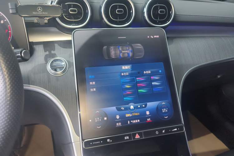 Used Mercedes-Benz C-Class 2022 C 200 L Sport Edition Audio And AC Panel