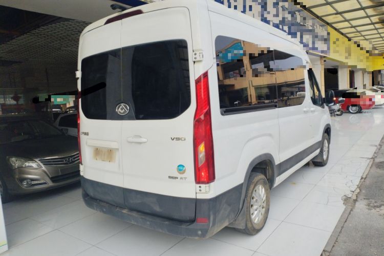 Used SAIC MAXUS Xintu V90 2021 2.0T Automatic Zhiyun King Rear-Drive Single-Tire Long Wheelbase High-Roof 7-Seater
