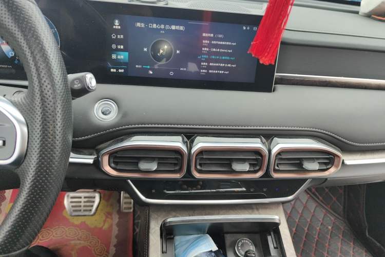 Used JETOUR X70 PLUS 2021 1.6T DCT Star 5-Seater Audio And AC Panel