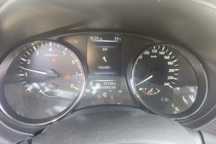 Used Nissan Qashqai 2017 2.0L CVT Smart Enjoyment Version China V Standard Instrument Cluster