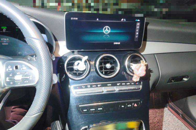 Used Mercedes-Benz C-Class 2021 C 260 Star Edition Audio And AC Panel