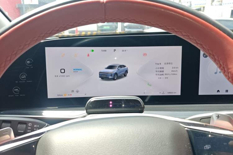 Used EXEED Stellar 2023 400T Four-Wheel Drive Premium Flying Fish Edition Instrument Cluster