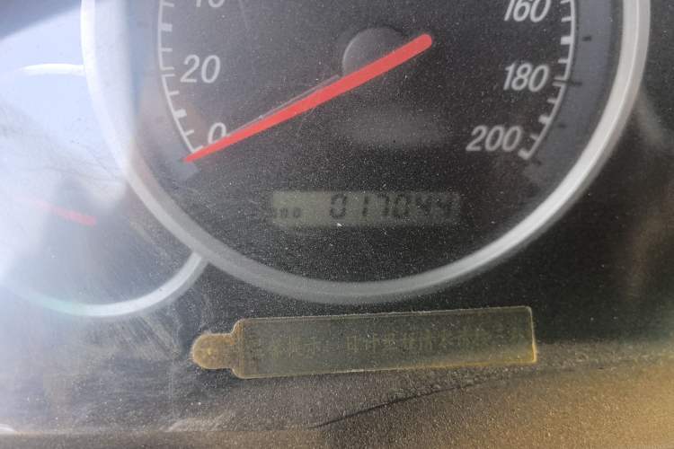 Used Foton Sapporo 2018 2.4L Two-Wheel-Drive Comfort Version with Long Bed 4G69S4M Odometer Close Up