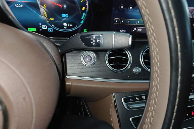 Used Mercedes-Benz E-Class New Energy 2022 E 350 e L Plug-in Hybrid Sedan Gear Lever