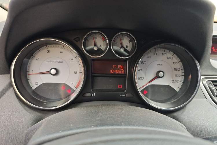 Used Peugeot 308 2014 Enjoy Edition Classic 1.6L Manual YouShang Model Instrument Cluster