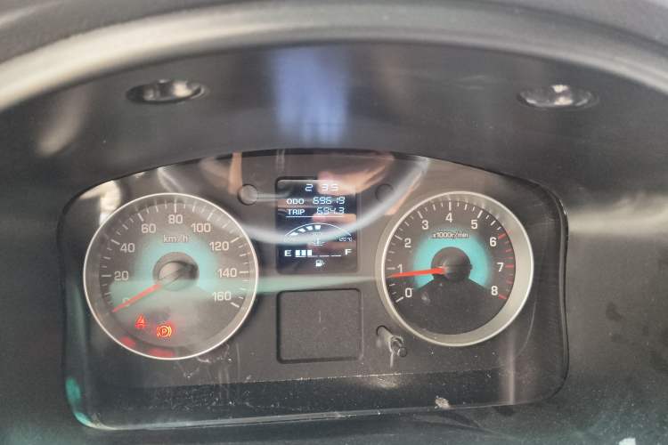 Used Jinbei New Hiace X30L 2021 1.5L Wealth Edition Bus Non-Air-Conditioned China VI Standard SWC15M Odometer Close Up