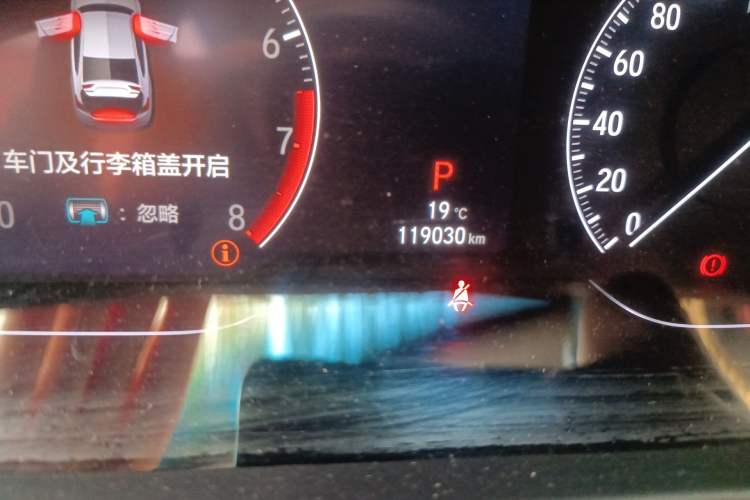 Used Honda Accord 2018 260TURBO Prestige Edition China V Odometer Close Up