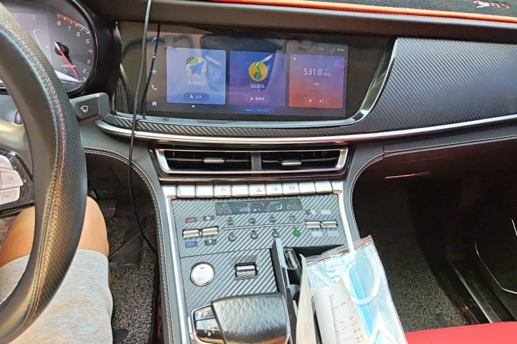 Used CHANGAN CS85 COUPE 2019 2.0T Automatic Luxury Edition China VI Standard Audio And AC Panel