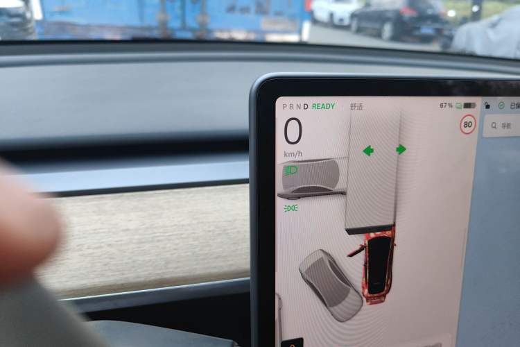 Used Tesla Model Y 2021 Revised Version 2 Long-Range All-Wheel-Drive Edition Instrument Cluster