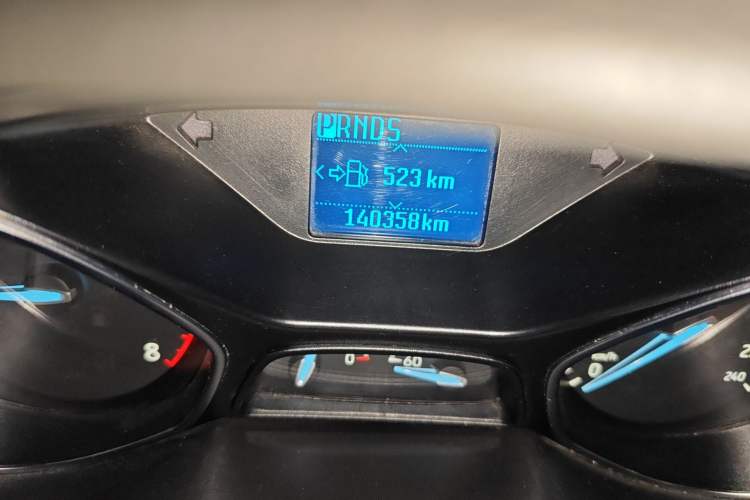 Used Ford Focus 2018 Sedan Classic 1.6L Automatic Trendy SmartDrive Edition Odometer Close Up