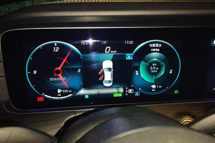Used Mercedes-Benz E-Class New Energy 2021 E 350 e L Plug-in Hybrid Sports Sedan Instrument Cluster