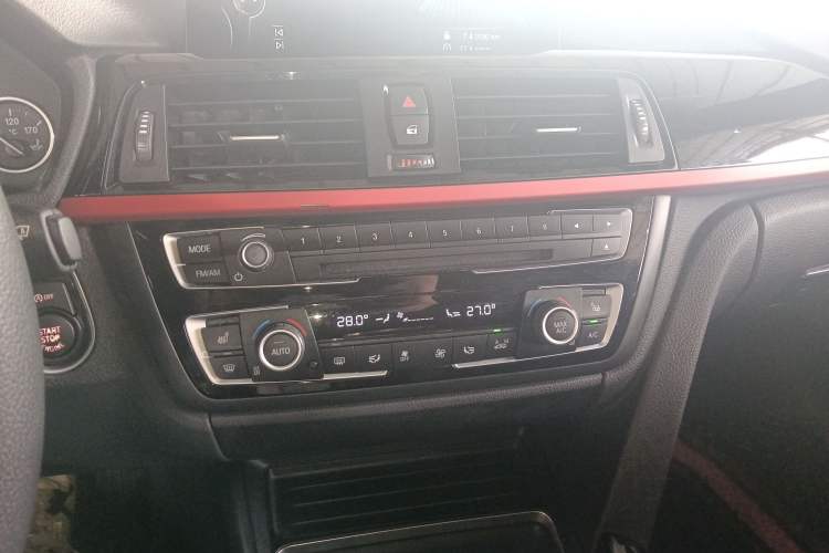 Used BMW 4 Series 2014 428i Convertible Sport Design Package Audio And AC Panel