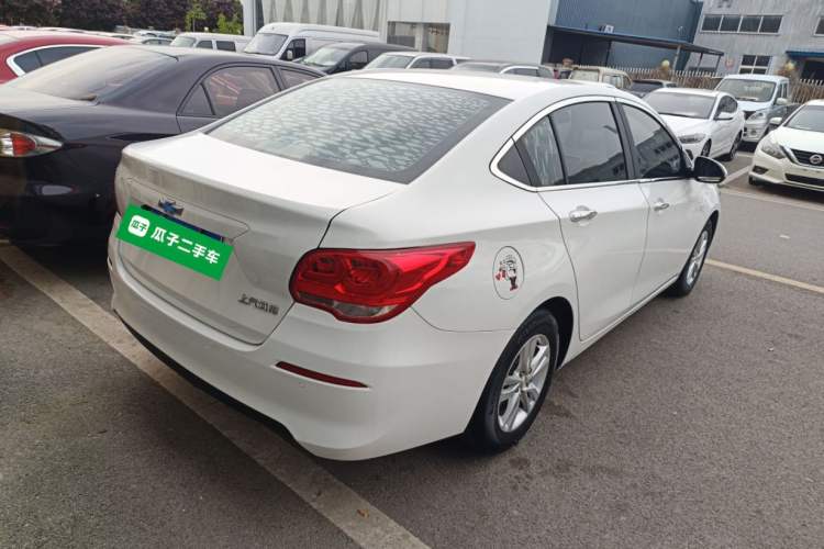 Used Chevrolet Cavalier 2016 1.5L Automatic Xinyue Edition Rear Right 45 Deg