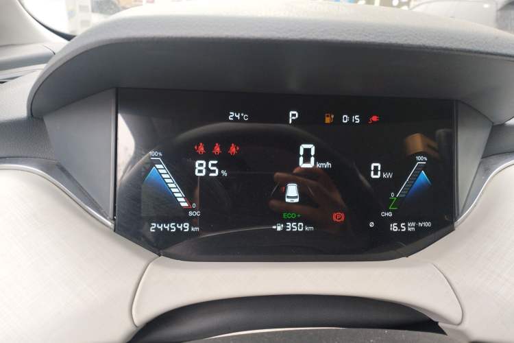 Used Bestune NAT 2021 Ride-Hailing Version Instrument Cluster