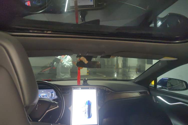 Used Tesla Model S 2017 S 75 Headliner