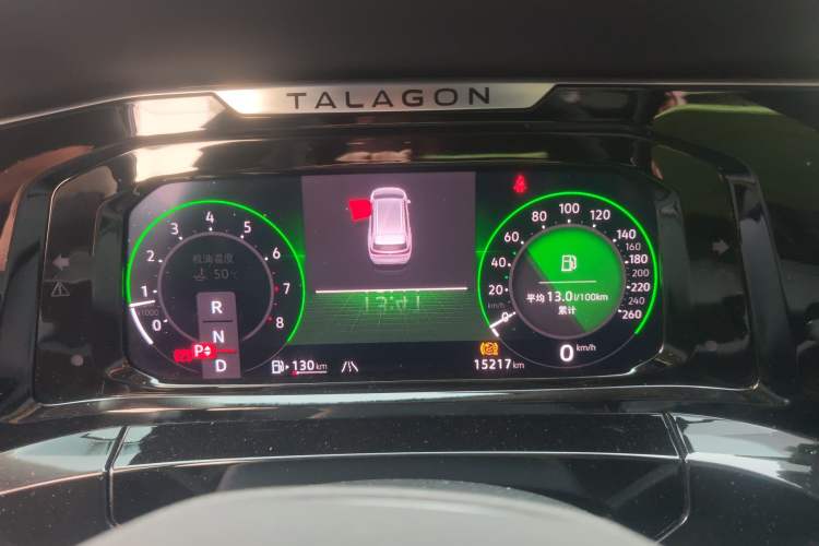 Used Volkswagen Talagon 2024 380TSI All-Wheel Drive Luxury Prestige Pro 6-Seater Instrument Cluster