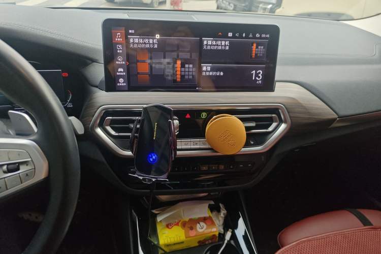 Used BMW X3 2023 xDrive30i Leading Model M Night Edition Package Audio And AC Panel