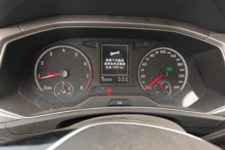 Used Volkswagen T-ROC 2019 230TSI DSG Two-Wheel-Drive Advanced Version China VI Standard Instrument Cluster