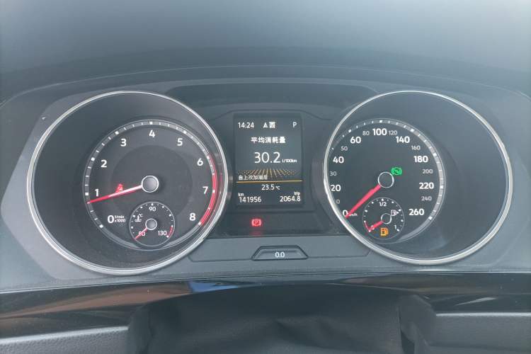 Used Volkswagen Tiguan L 2019 330TSI Automatic Two-Wheel Drive Smart Luxury Version China VI Standard Instrument Cluster