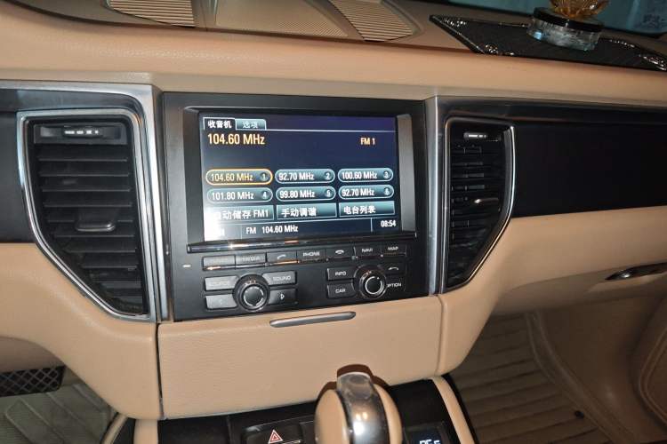 Used Porsche Macan 2016 Macan 2.0T Audio And AC Panel