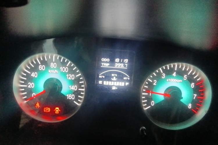 Used Jinbei New Hiace X30L 2021 1.5L Wealth Edition Bus Non-Air-Conditioned China VI Standard SWC15M Odometer Close Up