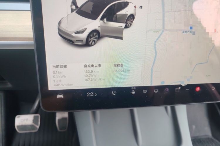 Used Tesla Model Y 2021 Standard Range Rear-Wheel Drive Version
