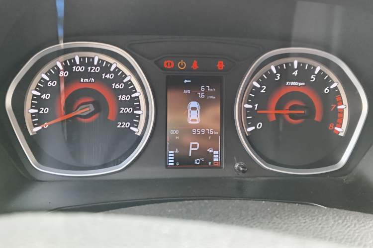 Used Soueast DX3 2018 1.5T CVT Luxury Model Instrument Cluster