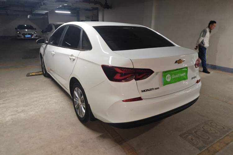Used Chevrolet Monza 2022 320 Automatic Enjoyment Sunroof Version Rear Left 45 Deg