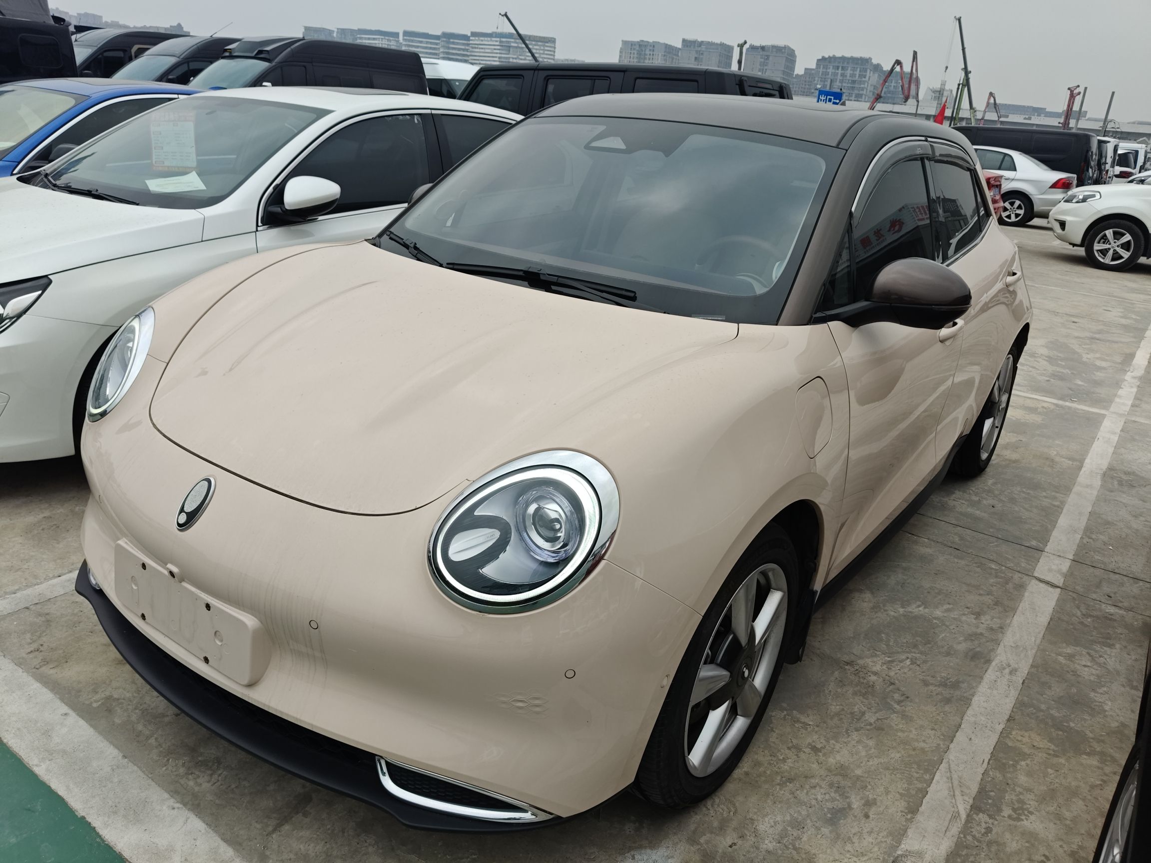 تحت مقدمة السيارة