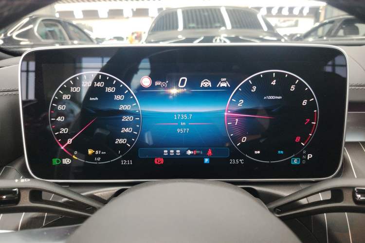 Used Mercedes-Benz C-Class 2025 C 260 L Obsidian Night Sport Edition Instrument Cluster