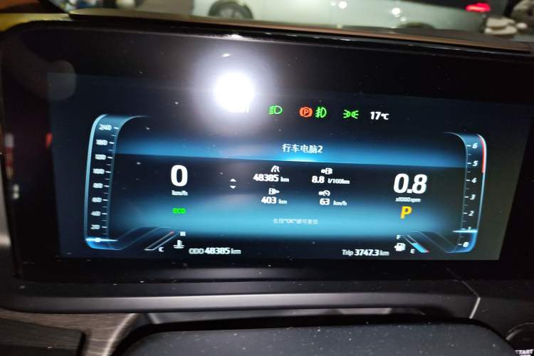 Used Juntian Black Warrior Youth 2023 2.0T Diesel Standard Edition Instrument Cluster