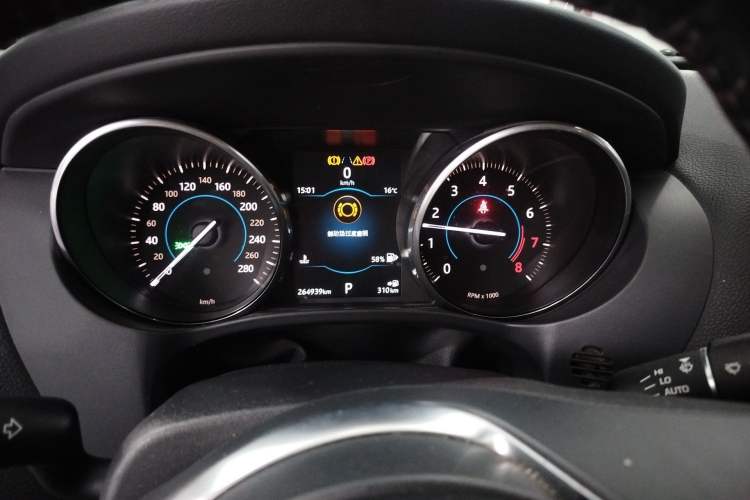 Used Jaguar F-PACE 2018 2.0T All-Wheel Drive R-Sport Sport Edition Instrument Cluster
