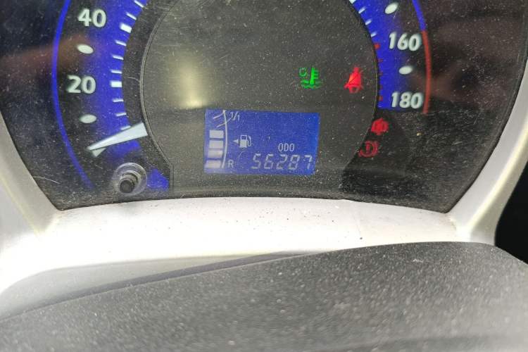 Used BYD F0 2015 1.0L XuanKu Model Odometer Close Up