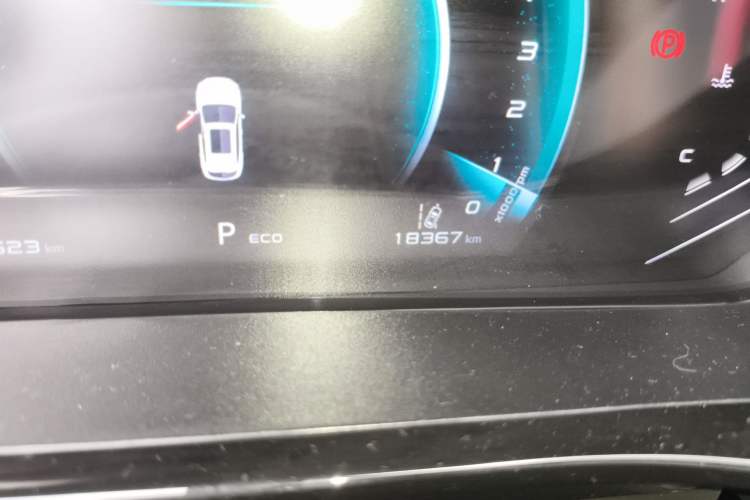 Used CHANGAN OSHAN X5 2021 1.5T DCT Flagship Edition Odometer Close Up