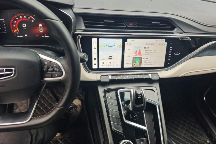 Used Geely Auto Emgrand X7 Sport 2022 Boyue X 1.8TD DCT Smart Model Audio And AC Panel