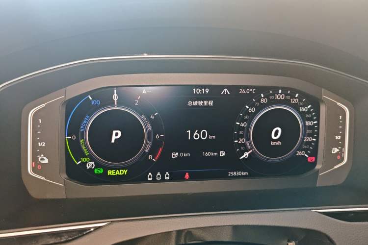 Used Volkswagen Magotan GTE Plug-in Hybrid 2022 GTE Luxury Model Instrument Cluster