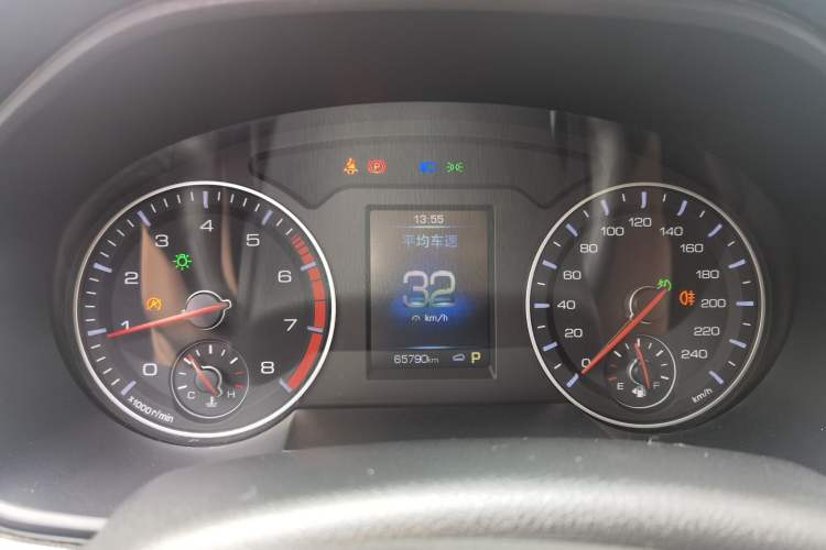 Used Haval H6 2018 Sport Edition 1.5T Automatic Two-Wheel Drive Elite Model China V Standard Instrument Cluster