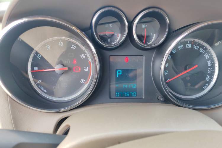 Used Buick GT 2012 GT 1.6L Automatic Comfort Edition Instrument Cluster