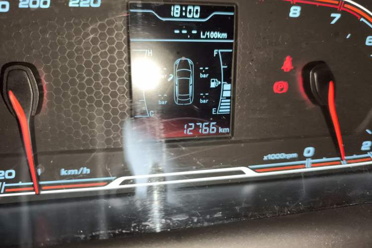 Used Chery Tiggo 3X 2018 1.5L Manual Elite Edition Odometer Close Up