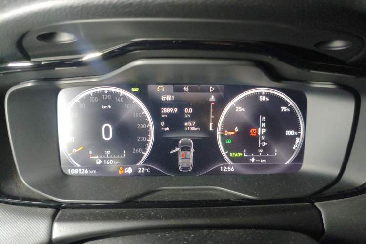 Used Lynk & Co 01 EM-P 2019 1.5T PHEV Jing Meeting China VI Emission Standards Instrument Cluster