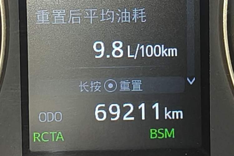 Used Toyota Alphard 2019 Dual-Engine 2.5L Luxury Edition Odometer Close Up