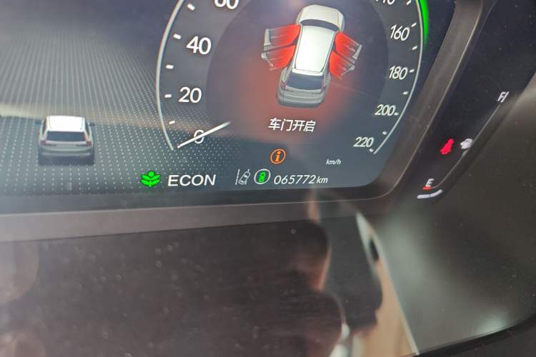 Used Honda CR-V New Energy 2023 2.0L ePHEV Flagship Edition Odometer Close Up