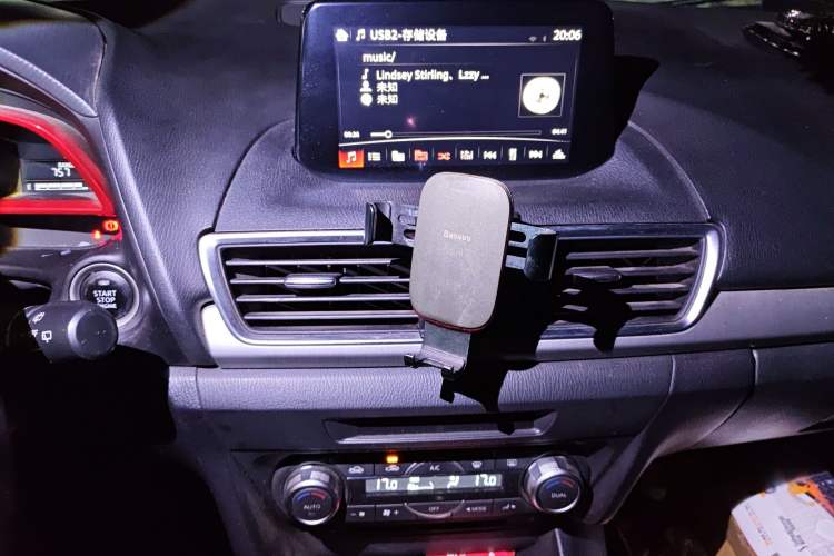 Used Mazda 3 Axela 2016 Hatchback 1.5L Automatic Luxury Model Audio And AC Panel