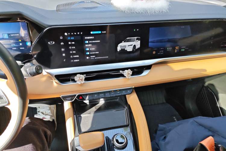 Used Geely Auto Monjaro L Extended Range Electric Version 2022 1.5T DHT Range-Extending Electric Flagship Edition