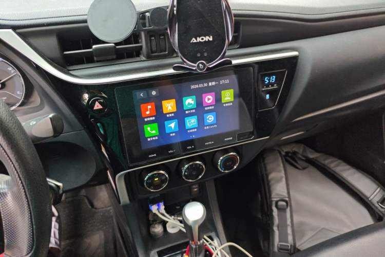 Used Toyota Levin 2017 Revised 185T CVT Elite Edition China V Standard Audio And AC Panel