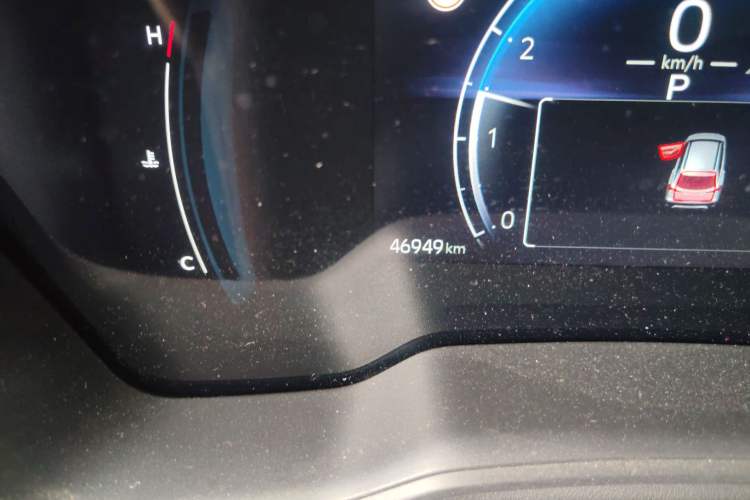 Used Toyota Corolla Cross 2023 2.0L Elite Edition Odometer Close Up