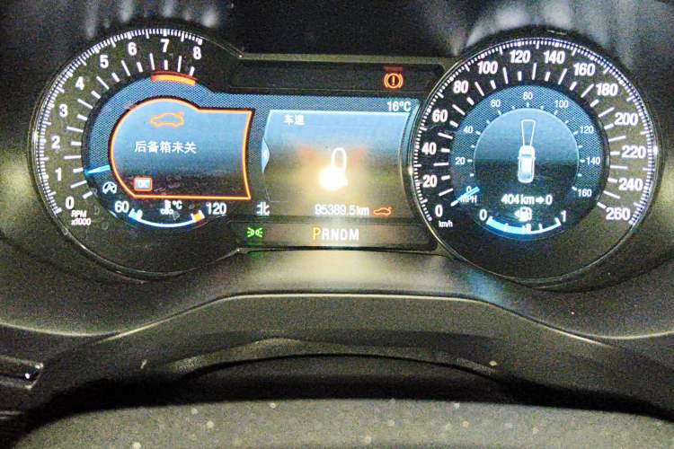 Used Ford Taurus 2019 EcoBoost 245 Premium Edition Odometer Close Up