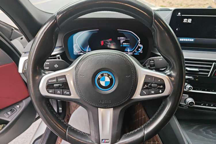 Used BMW 5 Series New Energy 2022 535Le M Sport Package Steering Wheel