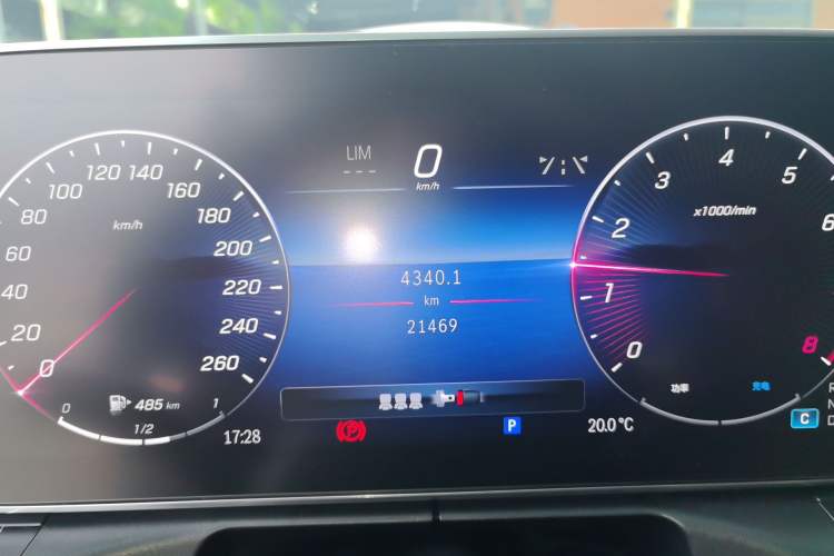 Used Mercedes-Benz C-Class 2024 Second Facelift C 260 L Sport Edition Instrument Cluster