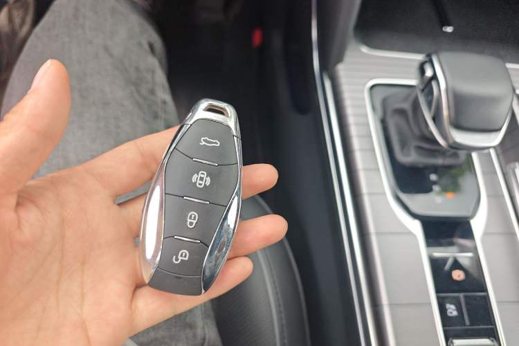 Used Hongqi HS7 PHEV 2024 2.0T PHEV Four-Wheel Drive Flagship Edition 6 Seats Vehicle Key